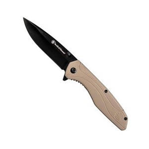 【送料無料】Smith&Wesson(スミス&ウェッソン) フォールディングナイフ 直刃 刃長89mm 1084312
