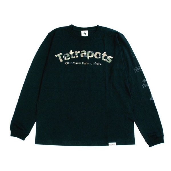 テトラポッツ(Tetrapots) CAMO LONG TEE TPT-030 フィッシングシャツ