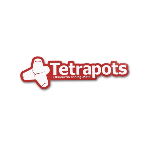 テトラポッツ(Tetrapots) Frame Logo Sticker TPG-037 ステッカー