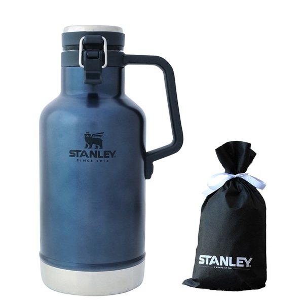 STANLEY(スタンレー) クラシック真空グロウラー1.9L RBL+STANLEY ギフトバッグMサイズ【プレゼント特別企画】 01941-078 ステンレス製ボトル