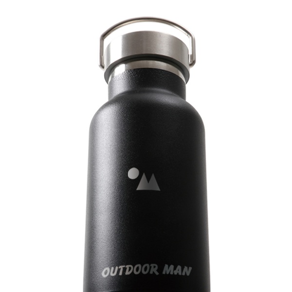 アウトドアマン(OUTDOOR MAN) ステンレスボトル350 KODS-035B ステンレス製ボトル