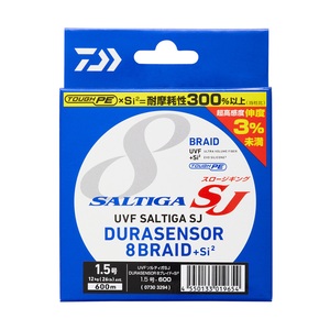 ダイワ(Daiwa) UVF ソルティガ SJ DURAセンサー×8+Si2 600m 07303294 シーバス用PEライン