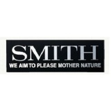 スミス(SMITH LTD) スミスロゴ銀ツヤステッカーSS   ステッカー