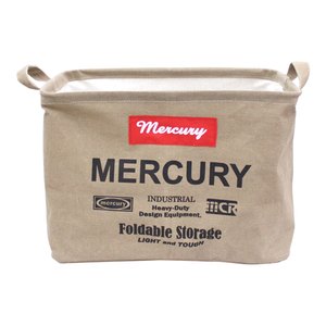 MERCURY(マーキュリー) キャンバス レクタングルボックス Ｍ サンドベージュ MECARBME