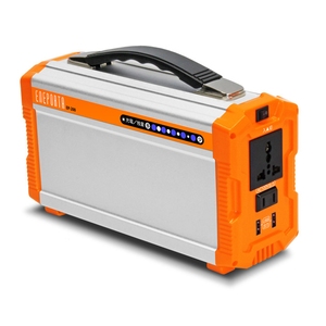 【送料無料】クマザキエイム ポータブル蓄電池（ＥＮＥＰＯＲＴＡ エネポルタ） シルバー × オレンジ EP-200