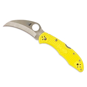 タスマンソルト2 直刃 H-1鋼 刃長74mm イエロー