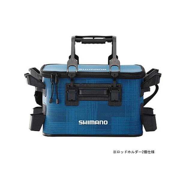 シマノ(SHIMANO) BK-021R ロッドレスト タックルバッグ(ハードタイプ)(ロッドホルダー2個仕様) 649515 ショルダーバッグ