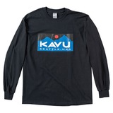 KAVU(カブー) スクエアロゴL/S Tee 19821128001005 長袖Tシャツ(メンズ)