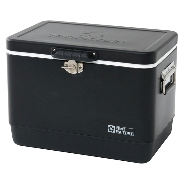 TENT FACTORY(テントファクトリー) メタルクーラー スチールボックス M TF-MBM29 キャンプクーラー20～49リットル