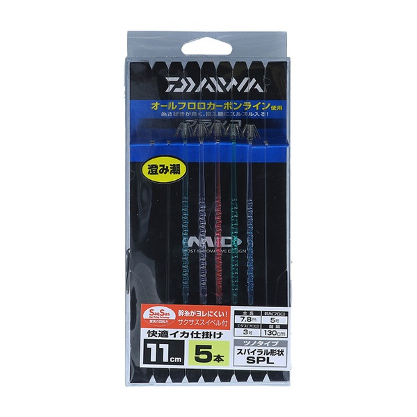 ダイワ(Daiwa) 快適イカ仕掛けSPL SS(スタンダード) ブランコ5本 07346301 仕掛け