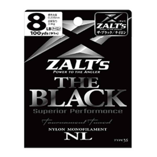 ラインシステム ZALT’s THE BLACK(ザルツ ザ ブラック) ナイロン 91m Z3004A ブラックバス用ナイロンライン