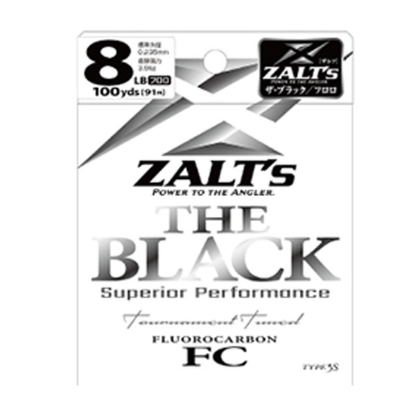 ラインシステム ZALT’s THE BLACK(ザルツ ザ ブラック) フロロカーボン 91m Z3103B ブラックバス用フロロライン