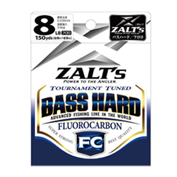 ラインシステム ZALT’s BASS HARD(ザルツ バス ハード) フロロカーボン 138m Z3103D ブラックバス用フロロライン