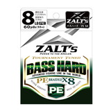 ラインシステム ZALT’s BASS HARD(ザルツ バス ハード) PE X8 55m Z3206F ブラックバス用PEライン