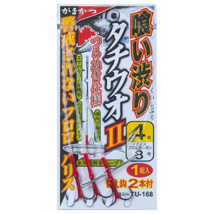がまかつ(Gamakatsu) 喰い渋りタチウオ仕掛II つらぬき仕様 TU168 42543-5-10
