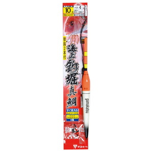 がまかつ(Gamakatsu) 海上釣堀ワンタッチ仕掛(真鯛) KT007 鈎10号/ハリス4 金 45137-10-4-07 がまかつ(Gamakatsu) 海上釣堀ワンタッチ仕掛(真鯛) KT007 鈎10号/ハリス4 金 45137-10-4-07