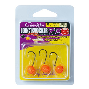 がまかつ(Gamakatsu) ジョイントノッカー チヌ #4-5g 夜光オレンジ 68664-4-5 がまかつ(Gamakatsu) ジョイントノッカー チヌ #4-5g 夜光オレンジ 68664-4-5