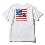 THE NORTH FACE(ザ･ノース･フェイス) ショートスリーブ ナショナル フラッグ ティー NT32053 半袖Tシャツ(メンズ)