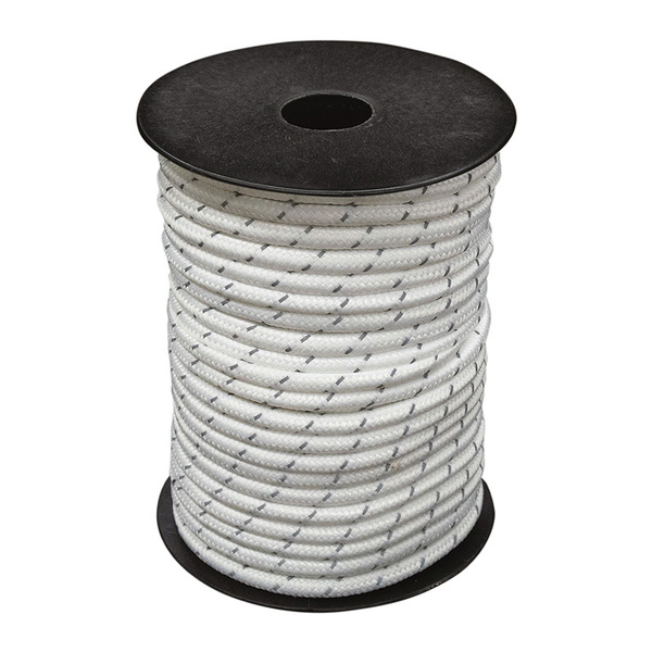 ogawa(キャンパルジャパン) 張綱直径5mm 白 反射材入り 30m(ボビン巻) 3132 タープ&シェルターアクセサリー