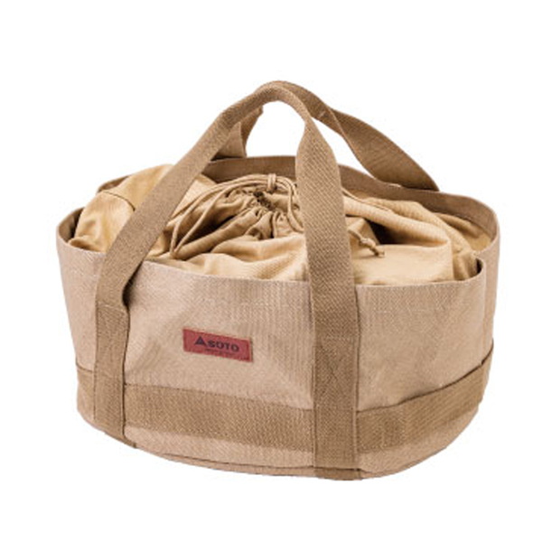SOTO 帆布フリーバッグ ST-6401L ダッチオーブン&スキレットアクセサリー