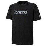 Marmot(マーモット) Square Logo H/S Crew(スクエア ロゴ ハーフ スリーブ クルー) TOMPJA45 半袖Tシャツ(メンズ)