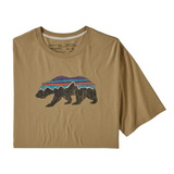 パタゴニア(patagonia) メンズ フィッツロイ ベア オーガニック Tシャツ 38524 半袖Tシャツ(メンズ)