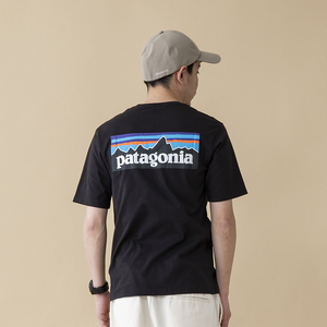 パタゴニア（patagonia） メンズ P-6 ロゴ オーガニック Tシャツ 38535