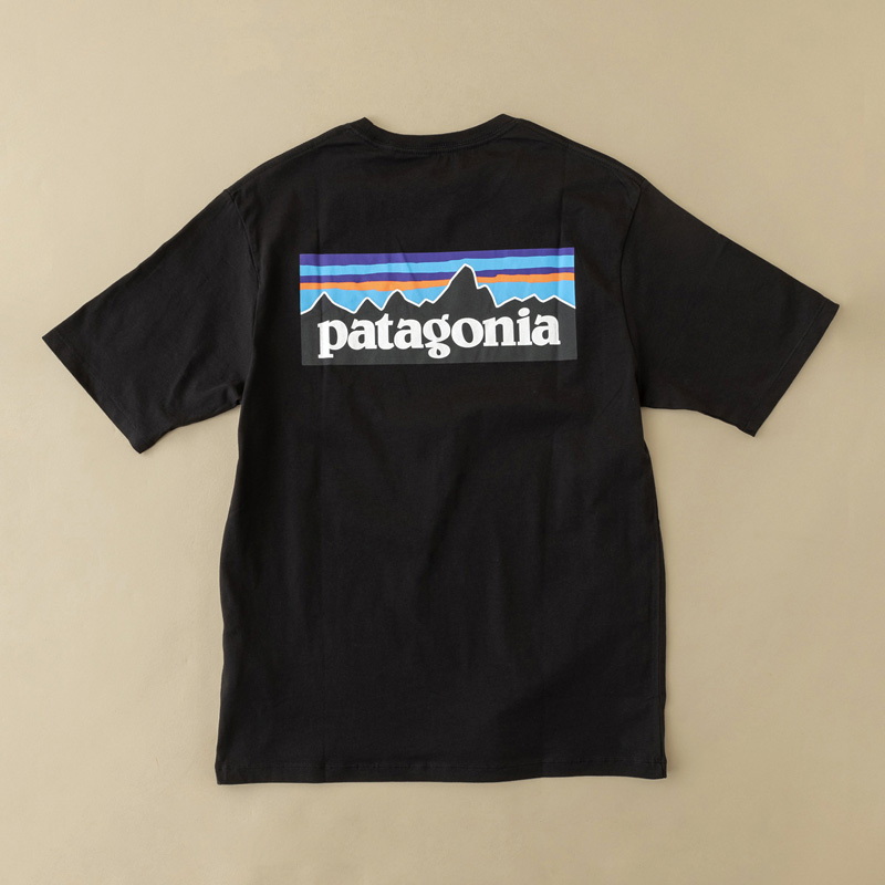 パタゴニア(patagonia) メンズ P-6 ロゴ オーガニック Tシャツ 38535