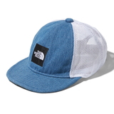 THE NORTH FACE(ザ･ノース･フェイス) B SQUARE LOGO MESH CAP(ベビー スクエアロゴメッシュキャップ) NNB02000 キャップ(ジュニア/キッズ/ベビー)