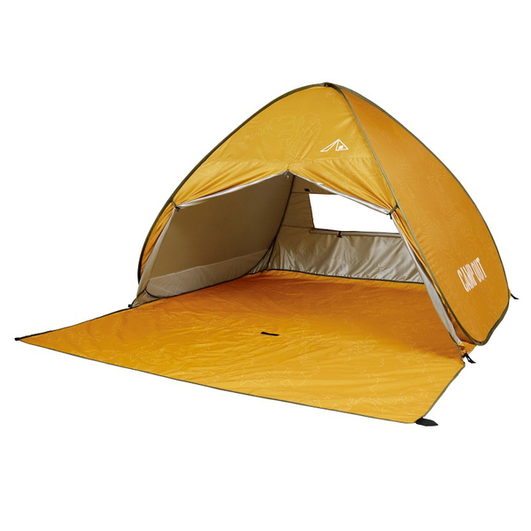 キャプテンスタッグ(CAPTAIN STAG) キャンプアウト ポップアップテントフルクローズ UA-55 サンシェード