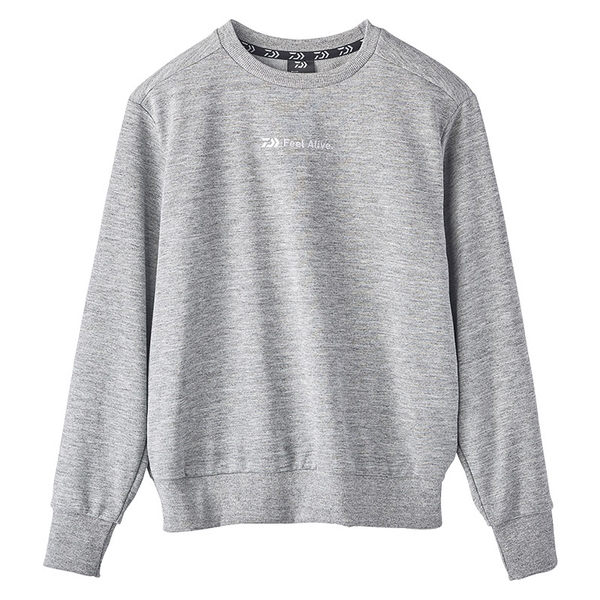 ダイワ(Daiwa) DE-74020J FEEL ALIVE. ドライクルーネックプルオーバー 08332493 フィッシングシャツ