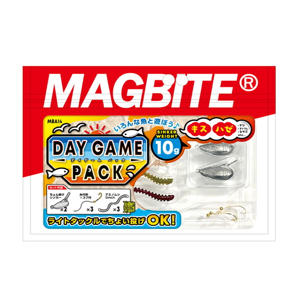 マグバイト(MAGBITE) デイゲームパック MBA14 ルアーセット