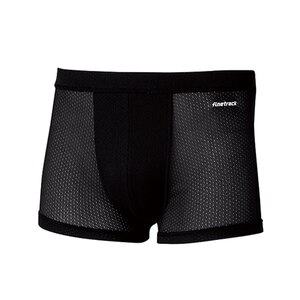 ファイントラック(finetrack) ドライレイヤー ベーシック ボクサー(前閉じ)メンズ XXL ブラック(BK) FUM0428