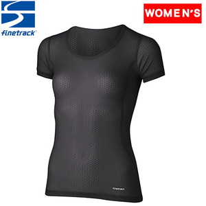 ファイントラック(finetrack) Ｗｏｍｅｎ'ｓ ドライレイヤー ベーシック Ｔ ウィメンズ Ｓ ＢＫ FUW0422