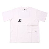 POLeR(ポーラー) SUMMIT HEAVY WEIGHT DOUBLE POCKET TEE 55200208-WHT 半袖Tシャツ(メンズ)
