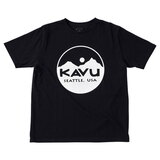 KAVU(カブー) サークル ロゴ Tee Men’s 19821020001003 半袖Tシャツ(メンズ)