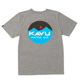 KAVU(カブー) マウンテン ロゴ ティー メンズ 19820422023005 半袖Tシャツ(メンズ)