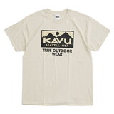 KAVU(カブー) トゥルー ロゴ 2C Tee Men’s 19821221017005 半袖Tシャツ(メンズ)