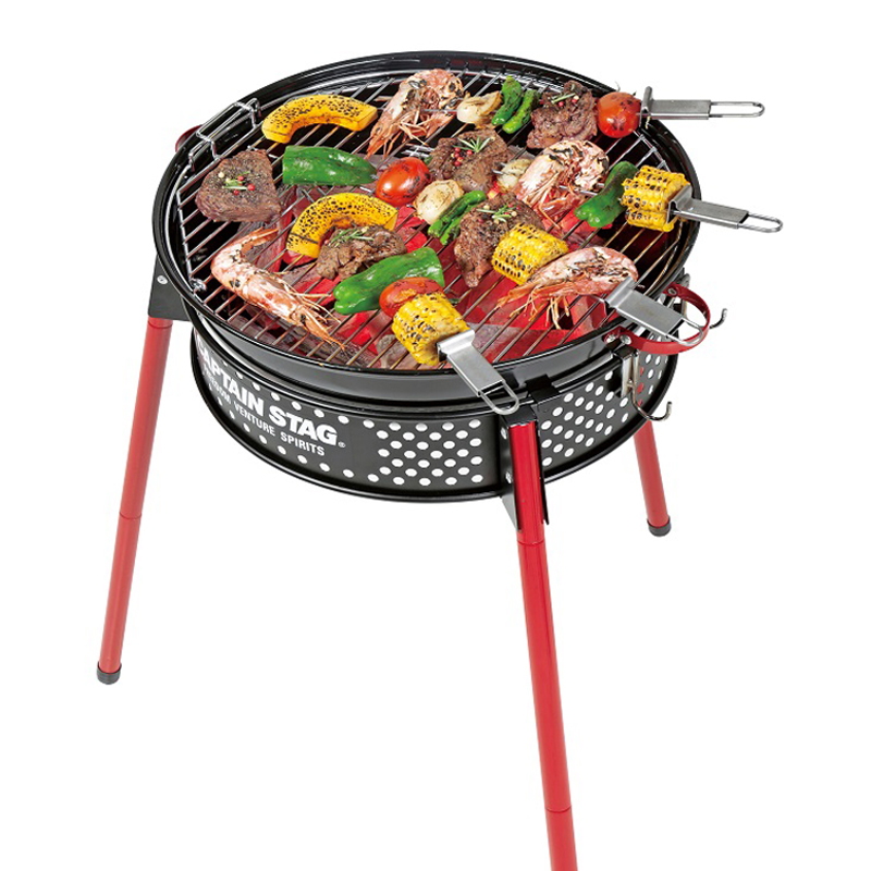 キャプテンスタッグ(CAPTAIN STAG) アメリカンBBQグリル用ストレート