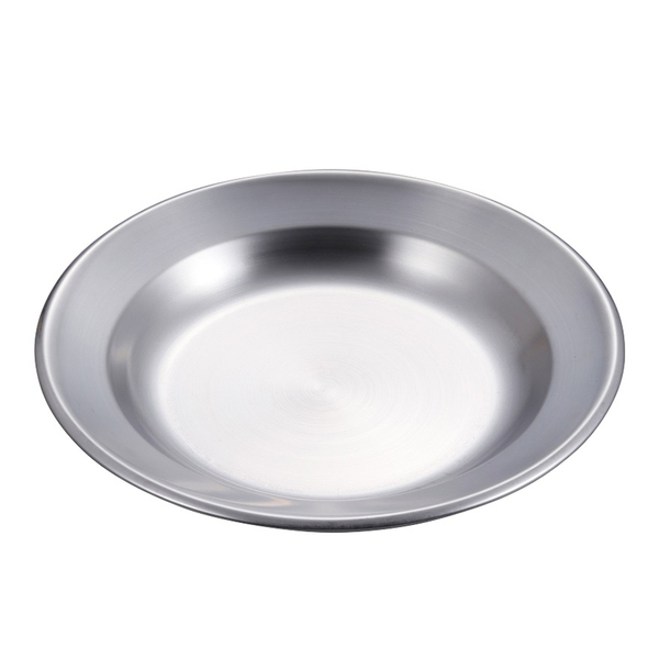 キャプテンスタッグ(CAPTAIN STAG) ステンレス 丸型カレー皿 UH-43 ステンレス製お皿