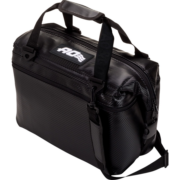 AO Coolers(エーオー クーラーズ) 12パック カーボン ソフトクーラー AOCR12BK ソフトクーラー10～19リットル
