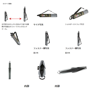 Dショッピング アブガルシア Abu Garcia セミハード パックロッドケース ブラック カテゴリ ロッドケースの販売できる商品 ナチュラム ドコモの通販サイト