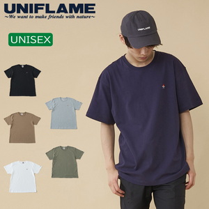 ユニフレーム(UNIFLAME) 【ユニフレーム×ナチュラム】7.1オンス へヴィーウェイト Tシャツ URNT-4