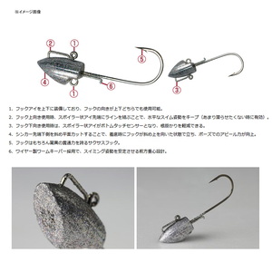 Dショッピング ダイワ Daiwa フラットジャンキージグヘッド Ss シルバー 35g 5 0 カテゴリ 釣り針の販売できる商品 ナチュラム ドコモの通販サイト