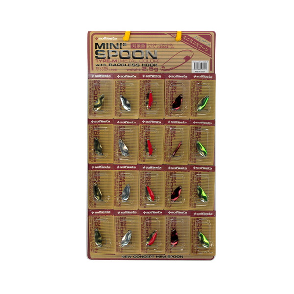 シェアーズ ミニミニスプーン タイプM   ルアーセット