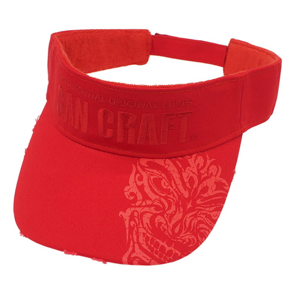 ガンクラフト(GAN CRAFT) クラックフェイス ダメージバイザー   帽子&紫外線対策グッズ