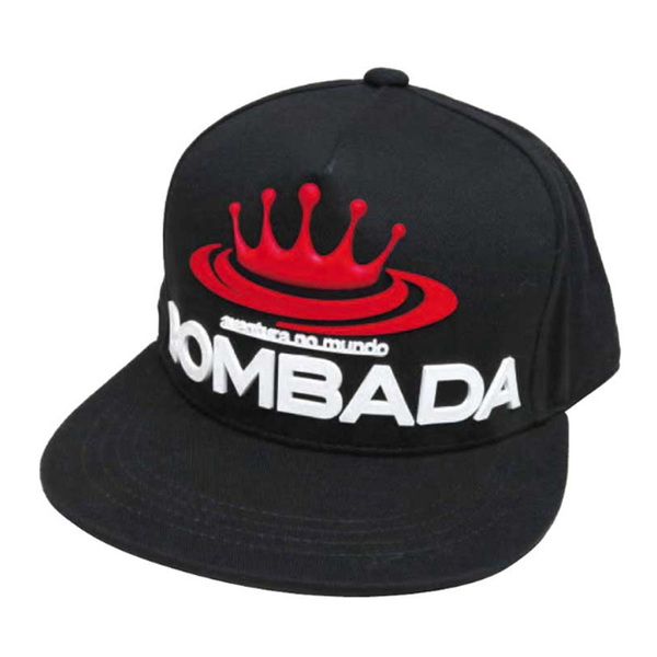 BOMBA DA AGUA(ボンバダアグア) ラバーロゴビッグフラットキャップ   帽子&紫外線対策グッズ
