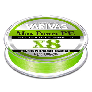 バリバス(VARIVAS) VARIVAS マックスパワーPE X8 150m ライムグリーン 0.6号
