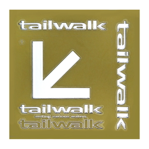テイルウォーク(tail walk) カスタムステッカー 13620|アウトドア