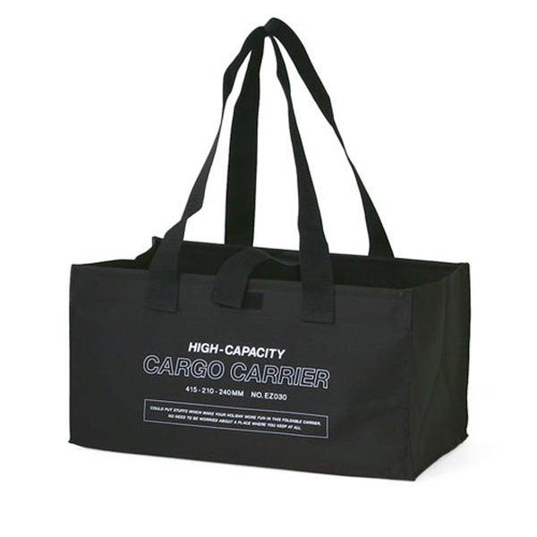 HIGHTIDE(ハイタイド) カーゴバッグ EZ030-BK 収納･運搬